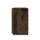 Abaso 6-Drawer Dresser - Ebony Rustic Wormwood Oak