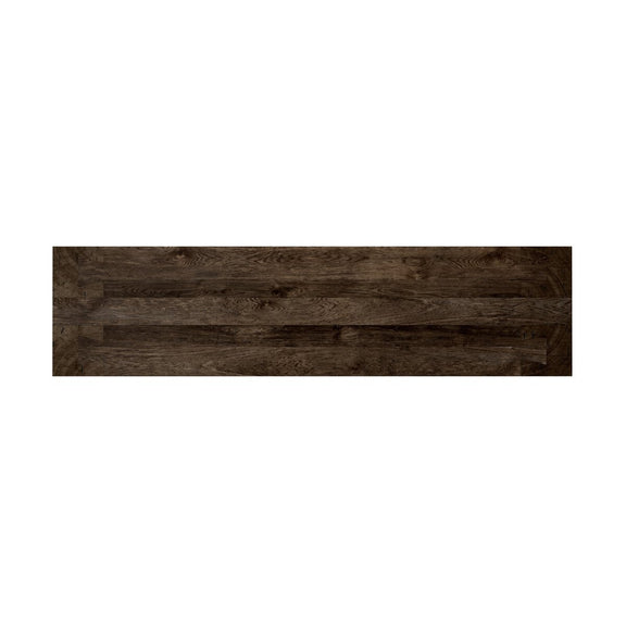 Abaso 6-Drawer Dresser - Ebony Rustic Wormwood Oak