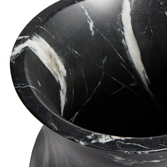 Sona Vessel - Black Marble
