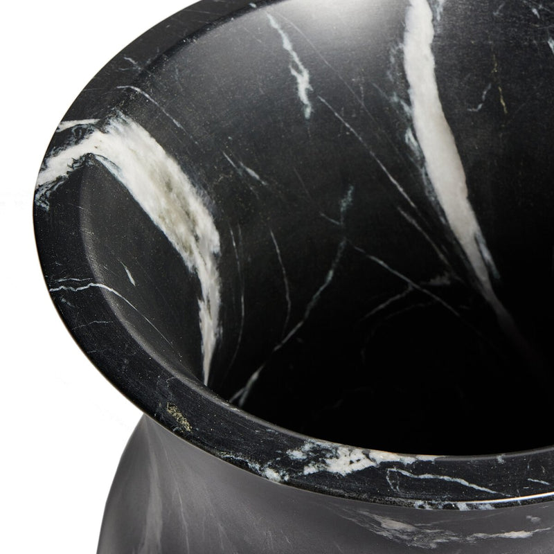 Sona Vessel - Black Marble