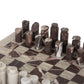 Stone Chess Set - Antique White Marble