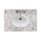 Toulouse Single Vanity - Washed Blonde Oak Veneer