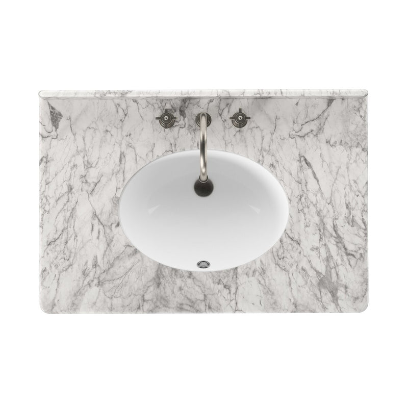 Toulouse Single Vanity - Washed Blonde Oak Veneer