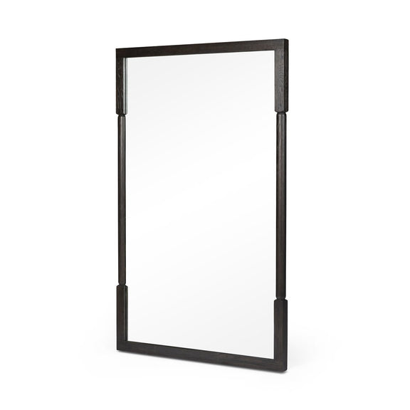 Concord Floor Mirror - Charcoal Oak