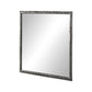 Langford Wall Mirror - Smoked Nickel