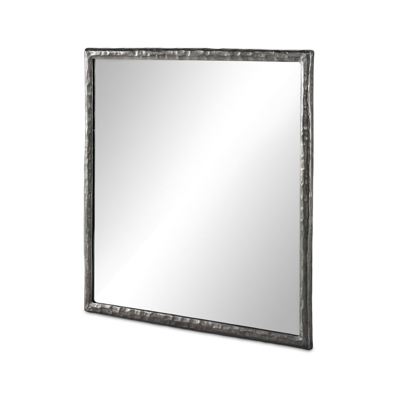 Langford Wall Mirror - Smoked Nickel