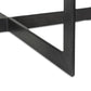 Lennie Cast Glass Bunching Table - Clear Cast Glass