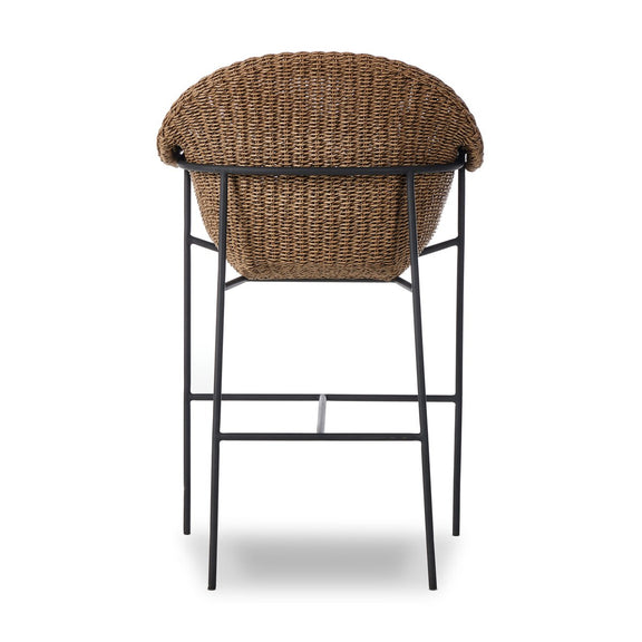 Suerte Outdoor Bar + Counter Stool - Faux Dark Hyacinth