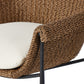 Suerte Outdoor Bar + Counter Stool - Faux Dark Hyacinth