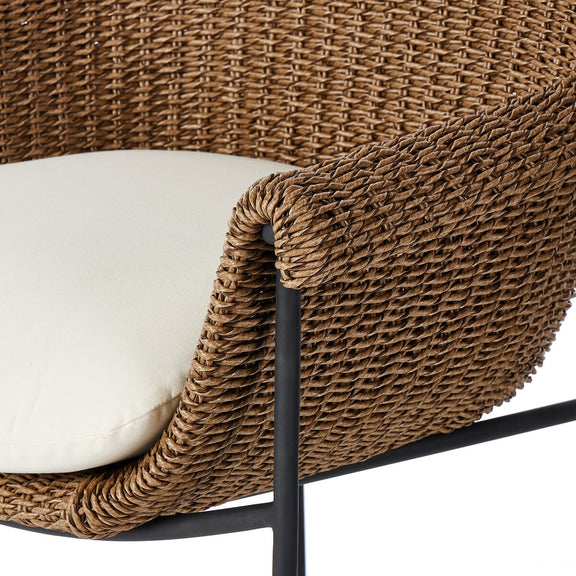 Suerte Outdoor Bar + Counter Stool - Faux Dark Hyacinth
