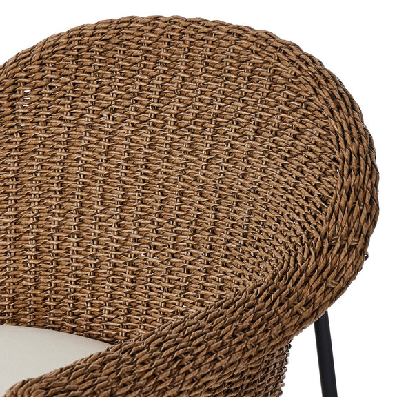 Suerte Outdoor Bar + Counter Stool - Faux Dark Hyacinth
