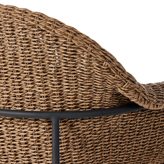 Suerte Outdoor Bar + Counter Stool - Faux Dark Hyacinth