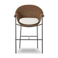 Suerte Outdoor Bar + Counter Stool - Faux Dark Hyacinth