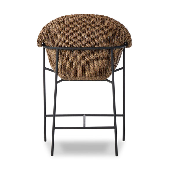 Suerte Outdoor Bar + Counter Stool - Faux Dark Hyacinth