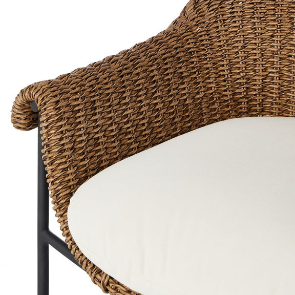 Suerte Outdoor Bar + Counter Stool - Faux Dark Hyacinth