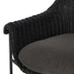 Suerte Outdoor Bar + Counter Stool - Faux Black Hyacinth