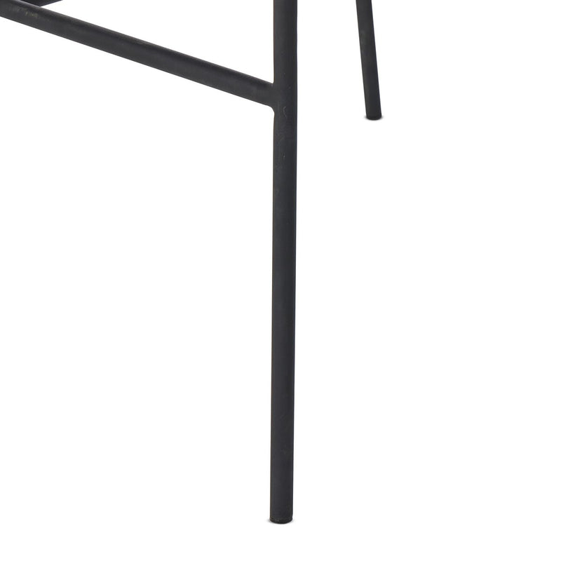 Suerte Outdoor Bar + Counter Stool - Faux Black Hyacinth
