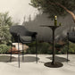 Suerte Outdoor Bar + Counter Stool - Faux Black Hyacinth