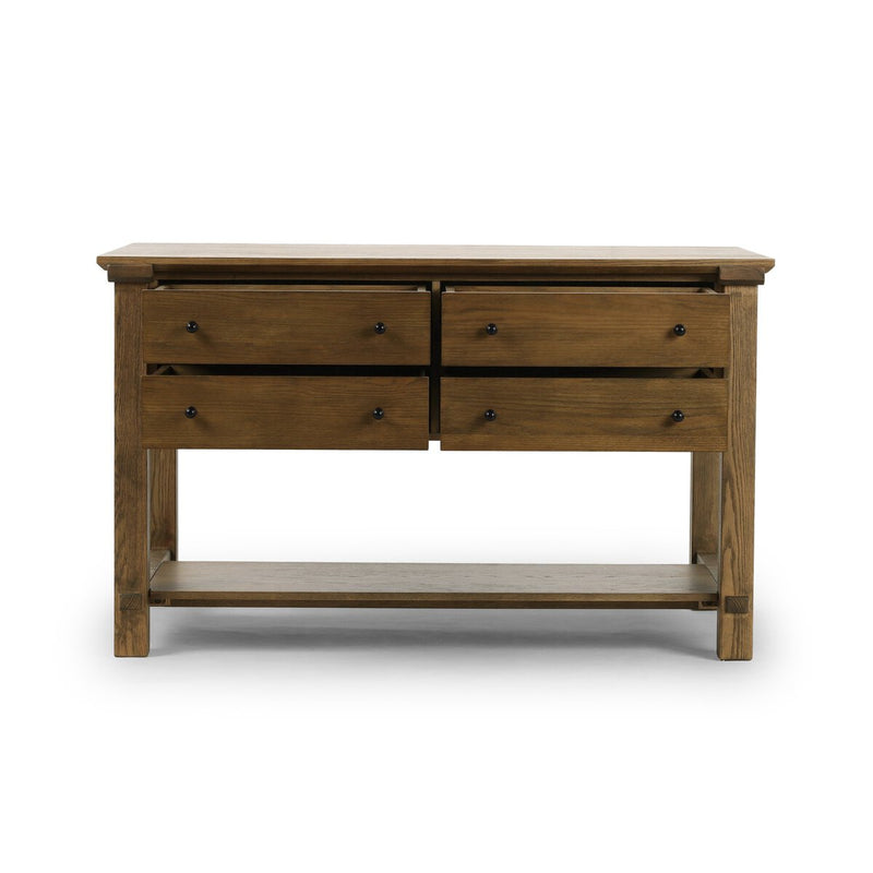 Gardendale Small Kitchen Island - Tan Oak Veneer