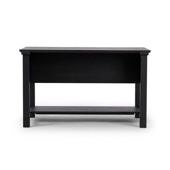 Gardendale Small Kitchen Island - Stained Black Oak Veneer