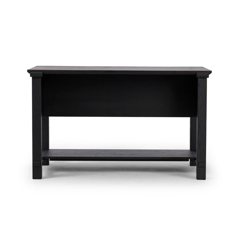 Gardendale Small Kitchen Island - Stained Black Oak Veneer