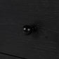 Gardendale Small Kitchen Island - Stained Black Oak Veneer