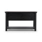 Gardendale Small Kitchen Island - Stained Black Oak Veneer