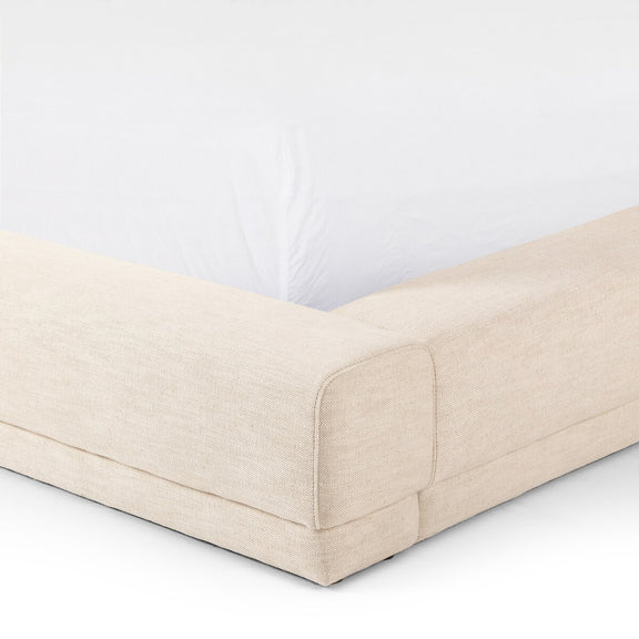 Martina Bed - Bergamo Parchment