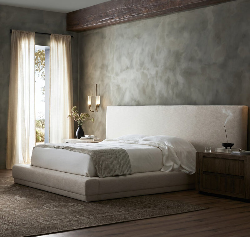 Martina Bed - Bergamo Parchment