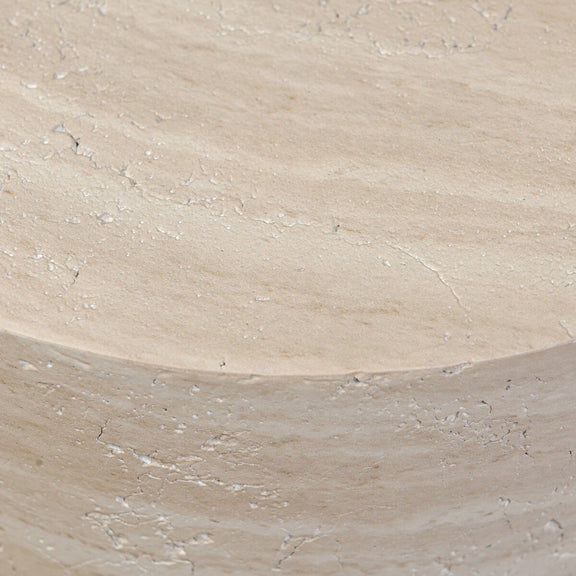 Ara End Table - Sand Striae