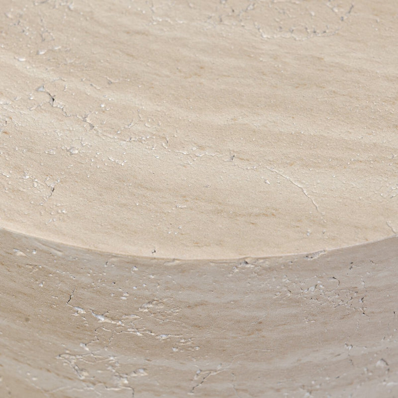 Ara End Table - Sand Striae
