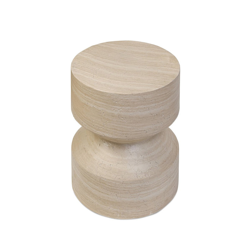 Ara End Table - Sand Striae