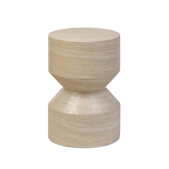 Ara End Table - Sand Striae