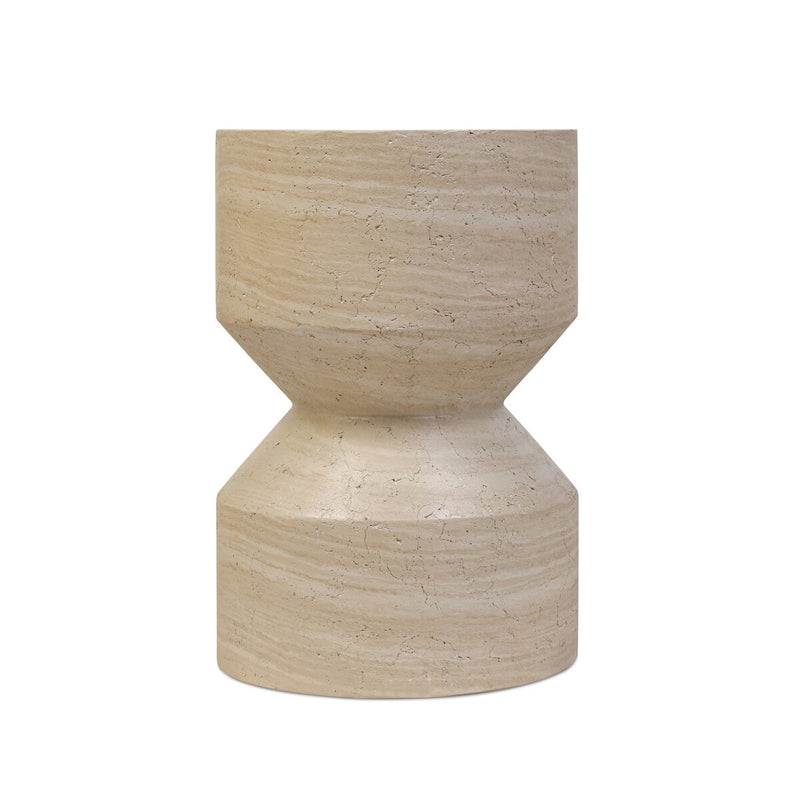 Ara End Table - Sand Striae