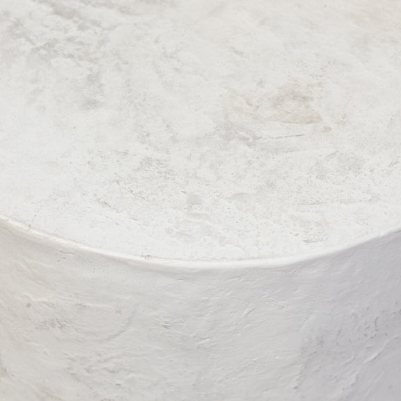 Ara End Table - Textured Lunar Concrete