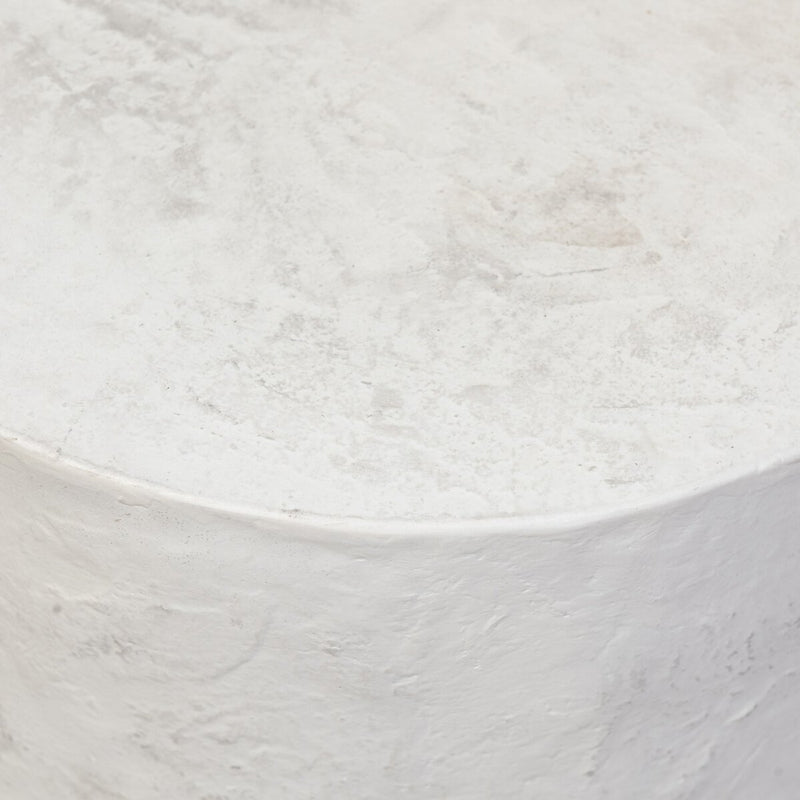 Ara End Table - Textured Lunar Concrete
