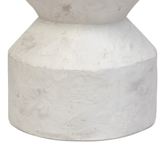 Ara End Table - Textured Lunar Concrete