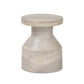 Odeon End Table - Textured Sandy Grey