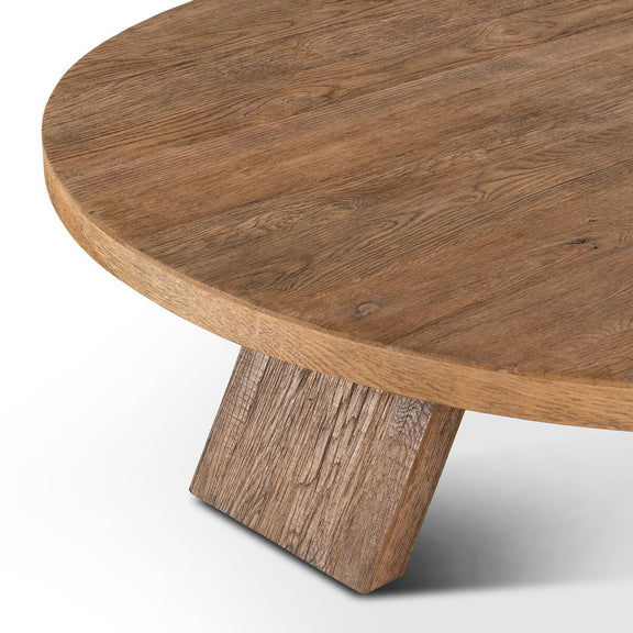 Sparrow Coffee Table - Washed Old Oak Resawn