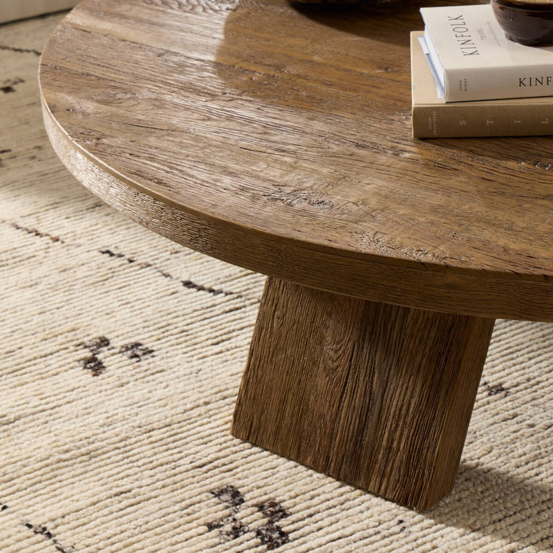 Sparrow Coffee Table - Washed Old Oak Resawn