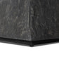 Lucius End Table - Smooth Black Concrete