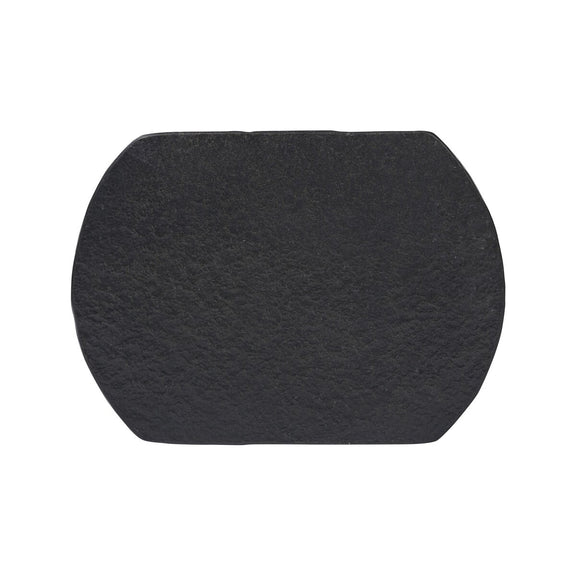 Clementine End Table - Distressed Graphite Concrete