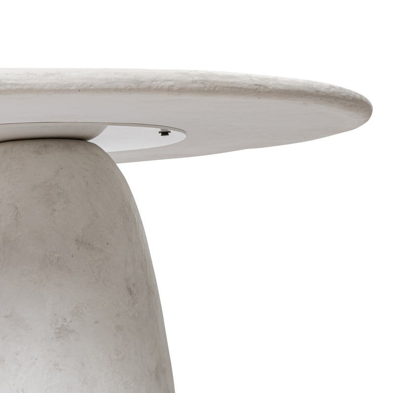 Janice Dining Table - Textured Lunar Concrete