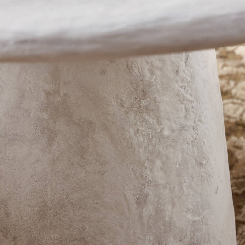 Janice Dining Table - Textured Lunar Concrete
