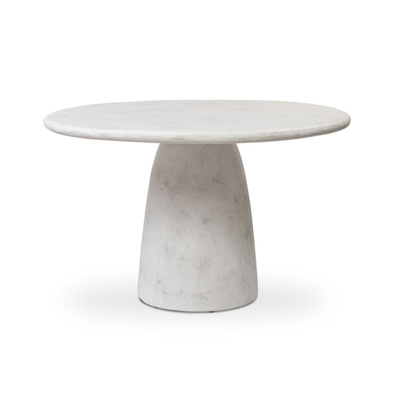 Janice Dining Table - Textured Lunar Concrete