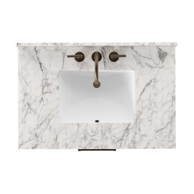 Anthem Single Vanity - Washed Natural Veneer