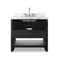 Anthem Single Vanity - Black Wash Oak Veneer