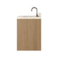 Anthem Single Vanity - Satin Light Wash Oak Veneer