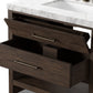 Anthem Single Vanity - Satin Espresso Oak Veneer