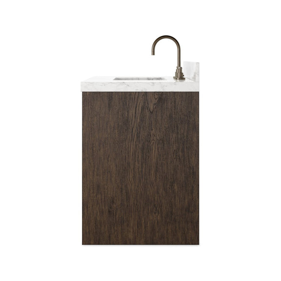 Anthem Single Vanity - Satin Espresso Oak Veneer